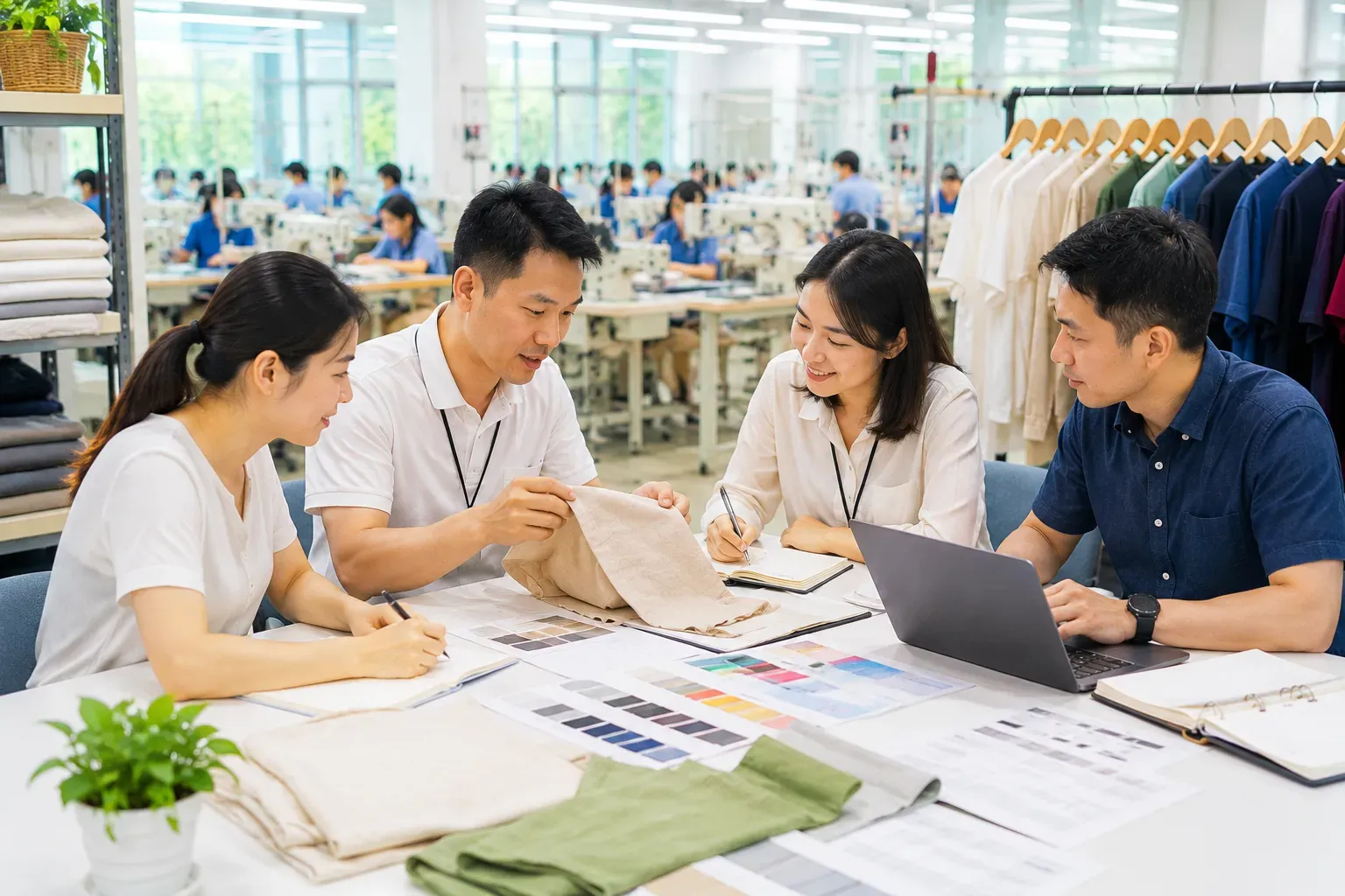 Sustainable apparel manufacturing and material review